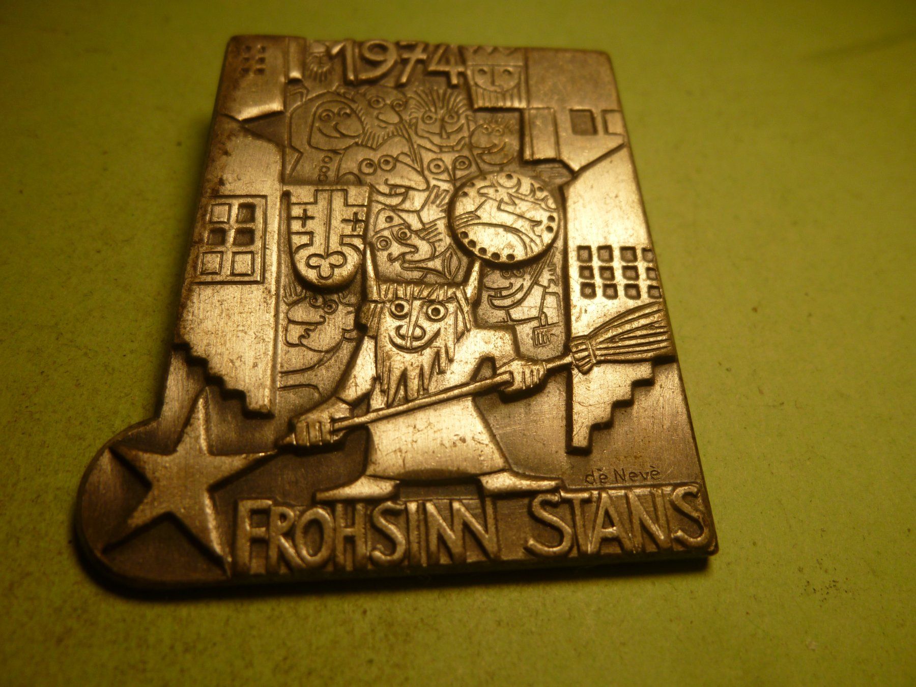 Placchette & Badge: STANS 1974 SILBER – Usato da Ried (Muotathal) venduto da Mandarin02