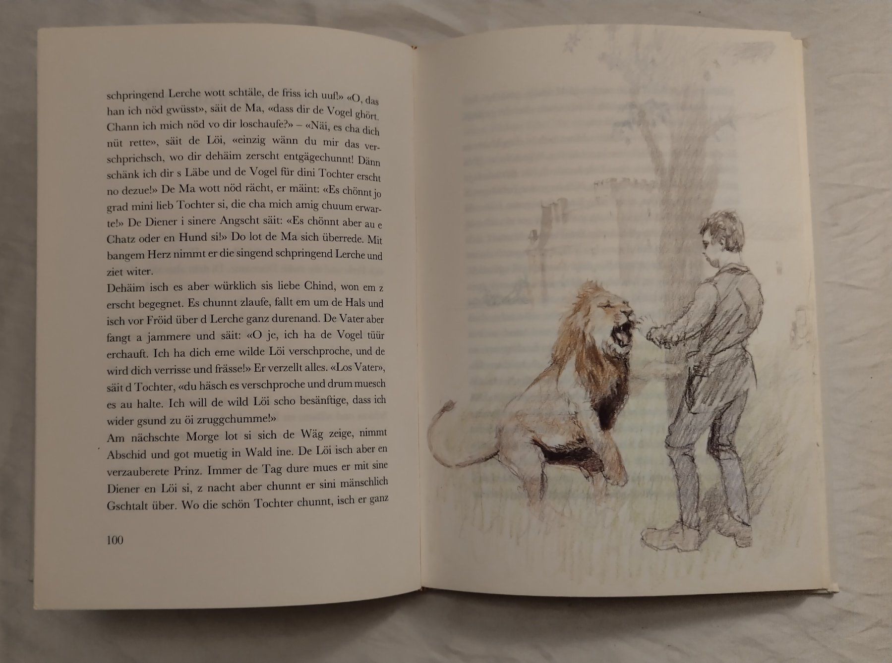 Libri: Fundevogel - Grimm Märchen Buch 1983 Schweizerdeutsch – Usato da Bellach venduto da JingleJerry 3