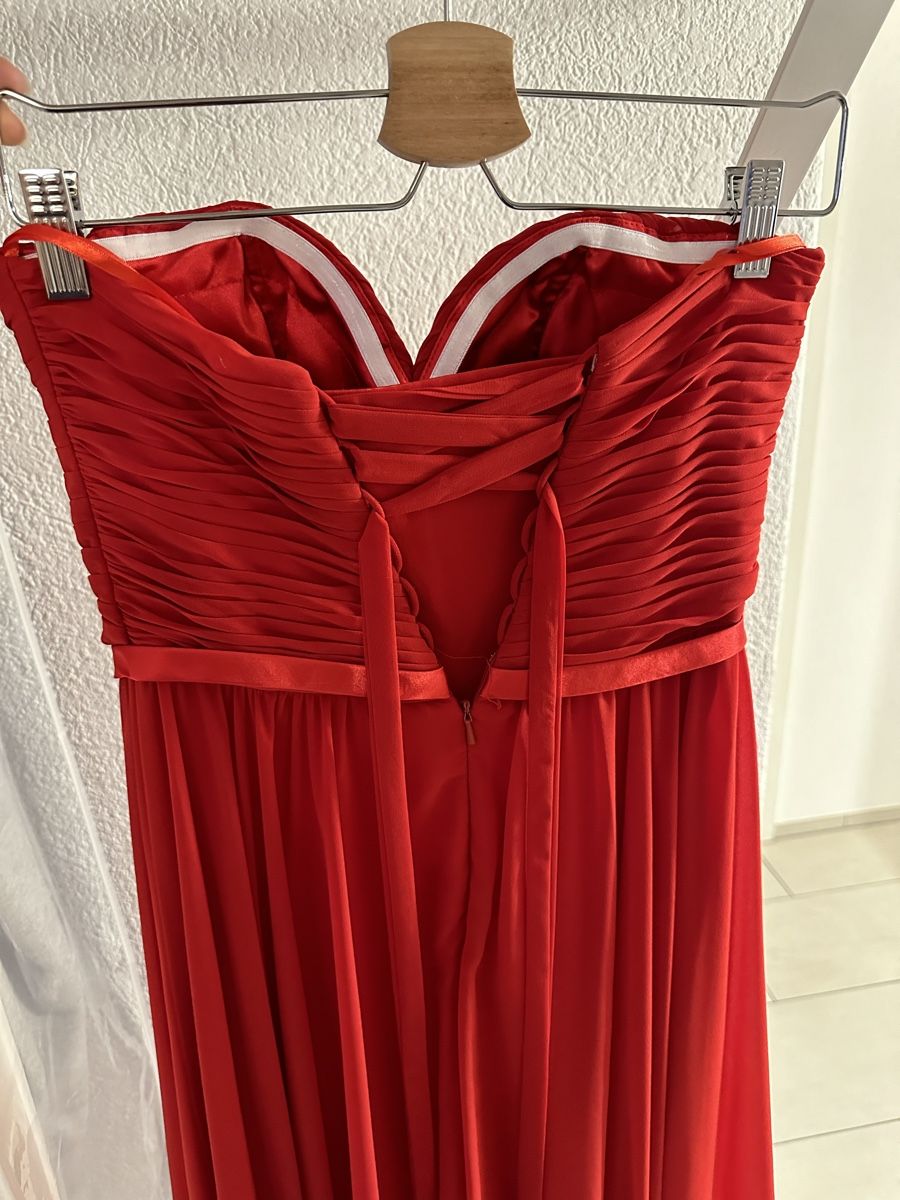 Vestiti: Abendkleid Rot Grösse S/M – Nuovo (secondo la descrizione) da Erlinsbach SO venduto da Topf12 8