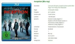 Inception [Blu-ray]