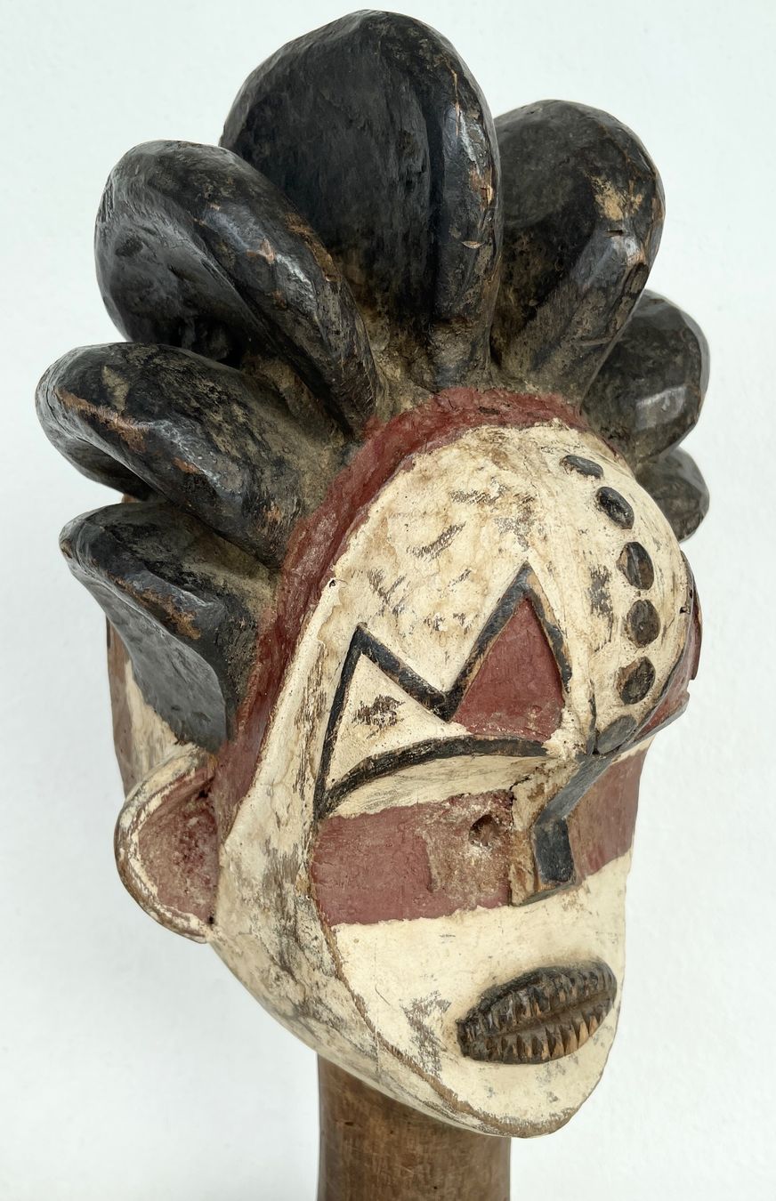 Skulpturen & Statuen: Rarität alte Idoma Figur Skulptur Nigeria Höhe 35 cm – Gebraucht aus Rüthi (Rheintal) von Kunsthaus777 6