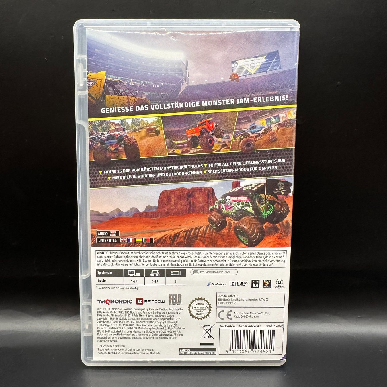 Nintendo Giochi: Monster Jam Steel Titans Switch – Usato da Düdingen venduto da Nerdworld 1