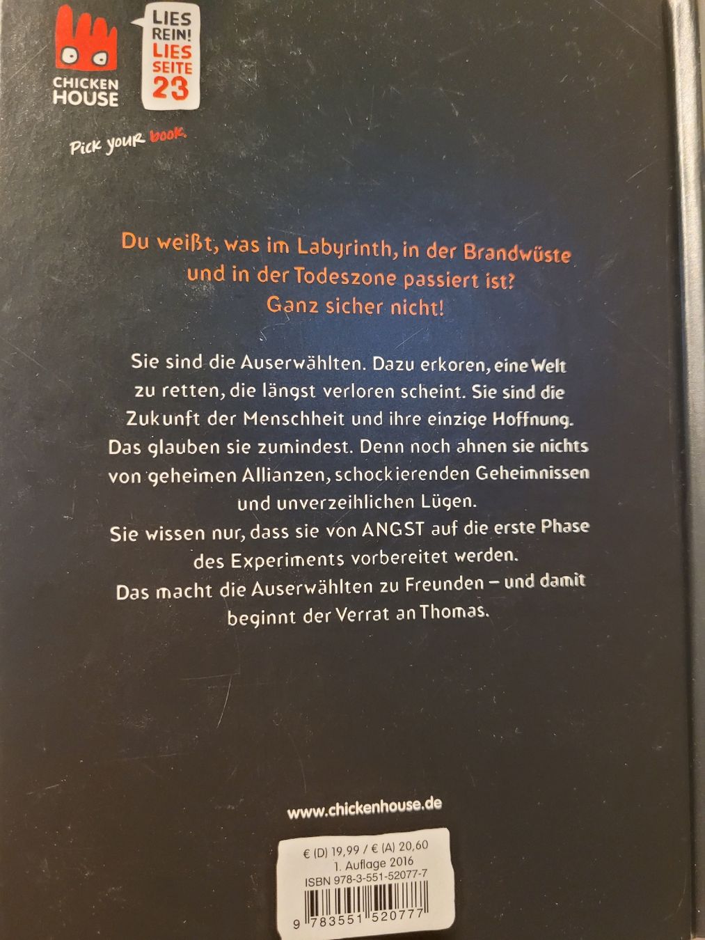 Libri: Maze Runner & Phade Null - James Dasher – Usato da Flaach venduto da _michelle. 4