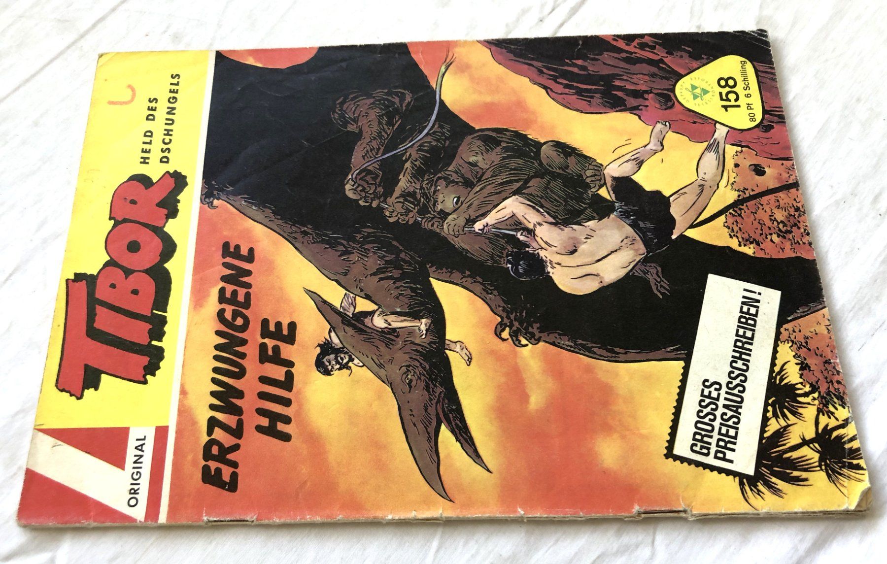 Fumetti: TIBOR - HELD DES DSCHUNGELS - Nr.158 – Usato da Schaffhausen venduto da durruti 1