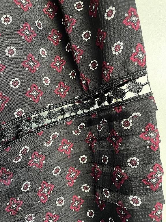 Michael Kors Vestiti: Splendide robe 3/4 Michael Kors noire et bordeaux – Nuovo (secondo la descrizione) da Gilly venduto da FlorenceGill 4