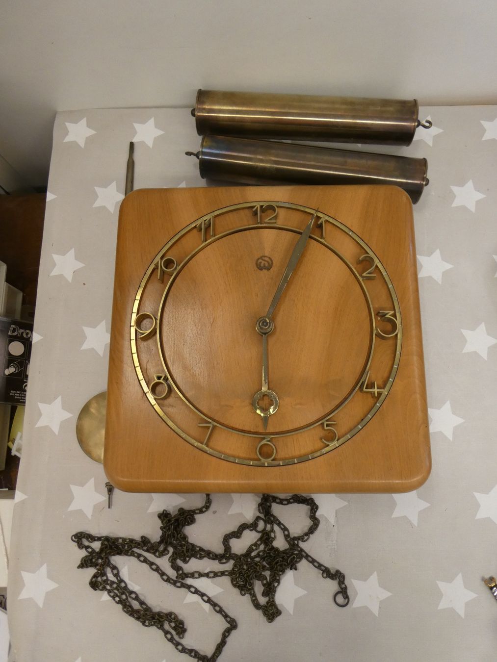 Orologi da terra & Orologi da parete: Uhr Wanduhr Schlunegger Wermeille – Difettoso da Rafz venduto da Powacaddy