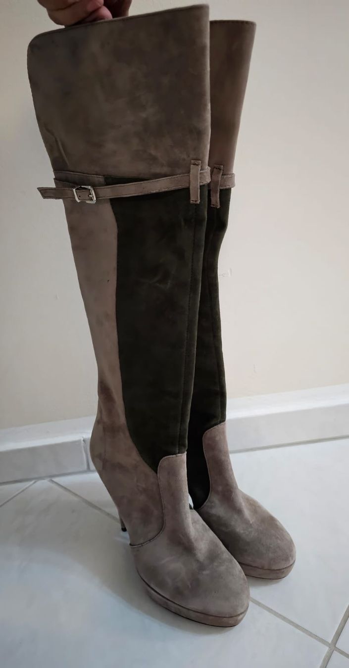 Damenschuhe: Wildleder Stiefel – Neu (gemäss Beschreibung) aus Steinmaur von Kiki_m240 2