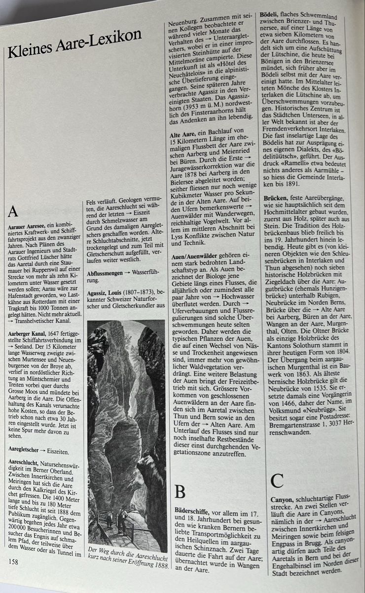 Libri: Die Aare Natur, Geschichte u. Kultur eines Schweizer Flusses – Nuovo (secondo la descrizione) da Oberhofen Thun'see venduto da SwissTreasure 7