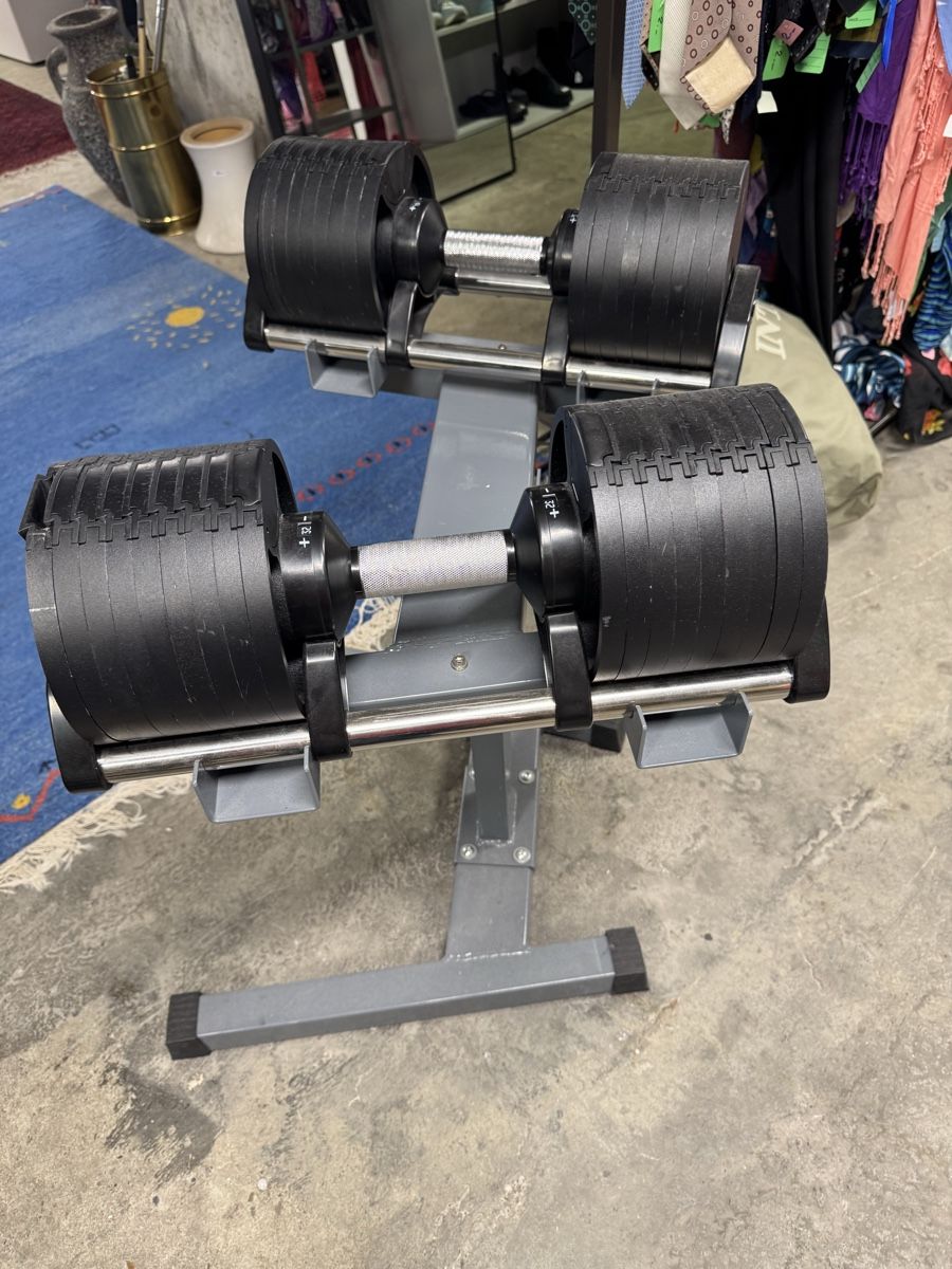 Manubri & Pesi: Rack Adjutable Dumbbell 32 kg Nr 17 – Usato da Dübendorf venduto da Brocki_West 6