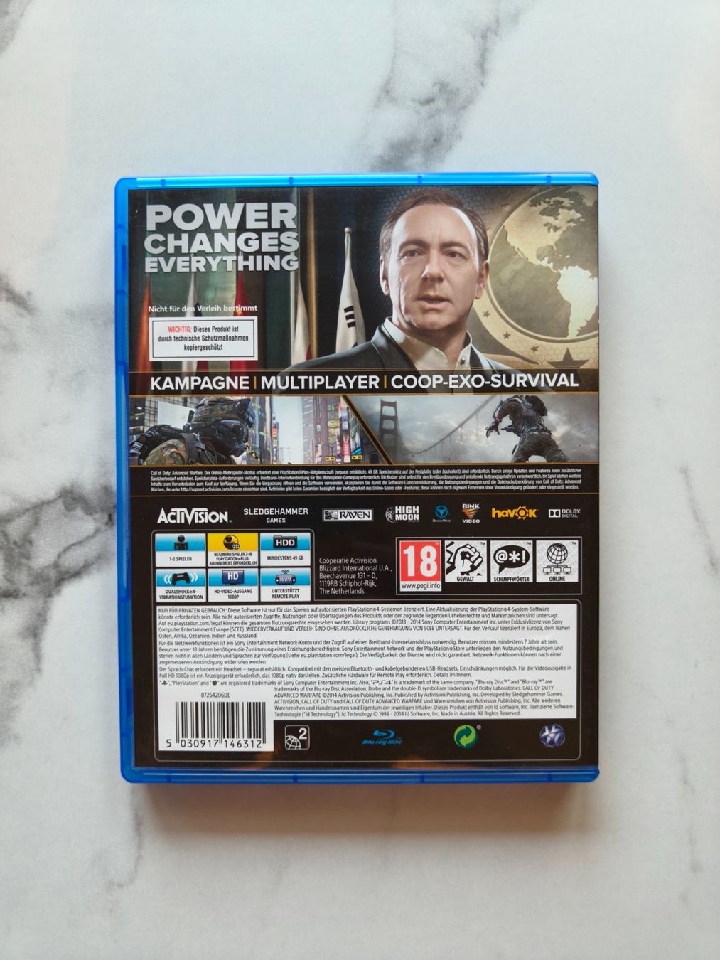 Sony Giochi: Call of Duty Advanced Warfare PS4 – Usato da Zürich venduto da TheGameBow 1