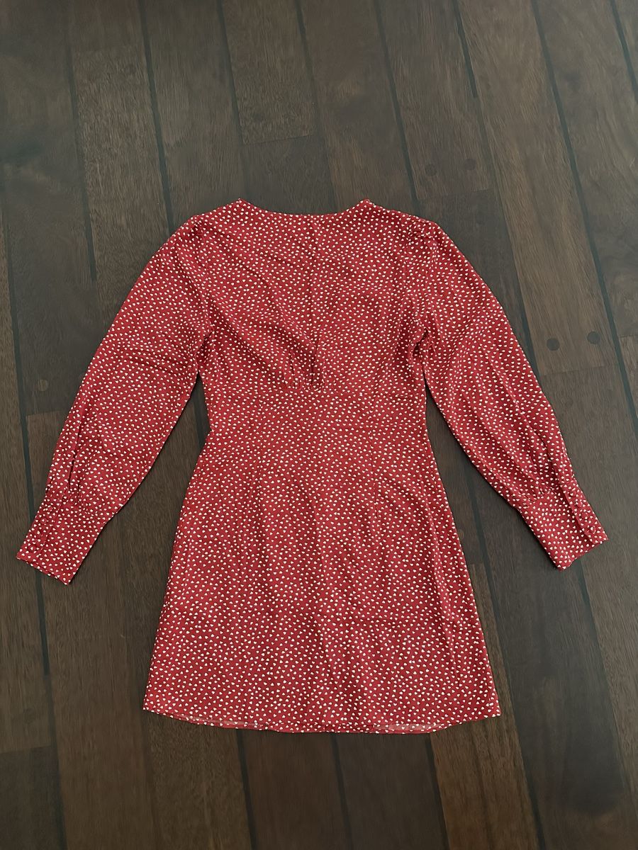 Kleider: Rotes Kleid Gr. 36 – Neu (gemäss Beschreibung) aus Kilchberg ZH von flami02 3