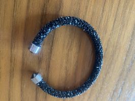 Swarovski Armband "Stardust Double" Schwarz, Neuwertig! ⭐ 59