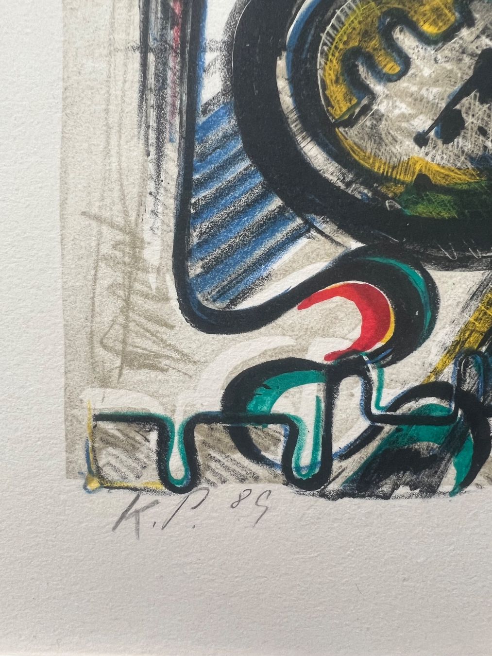 Arts picturaux & lithographies: Paul Cartier, handsigniert – D'occasion à Rain par Pic-Ass 2