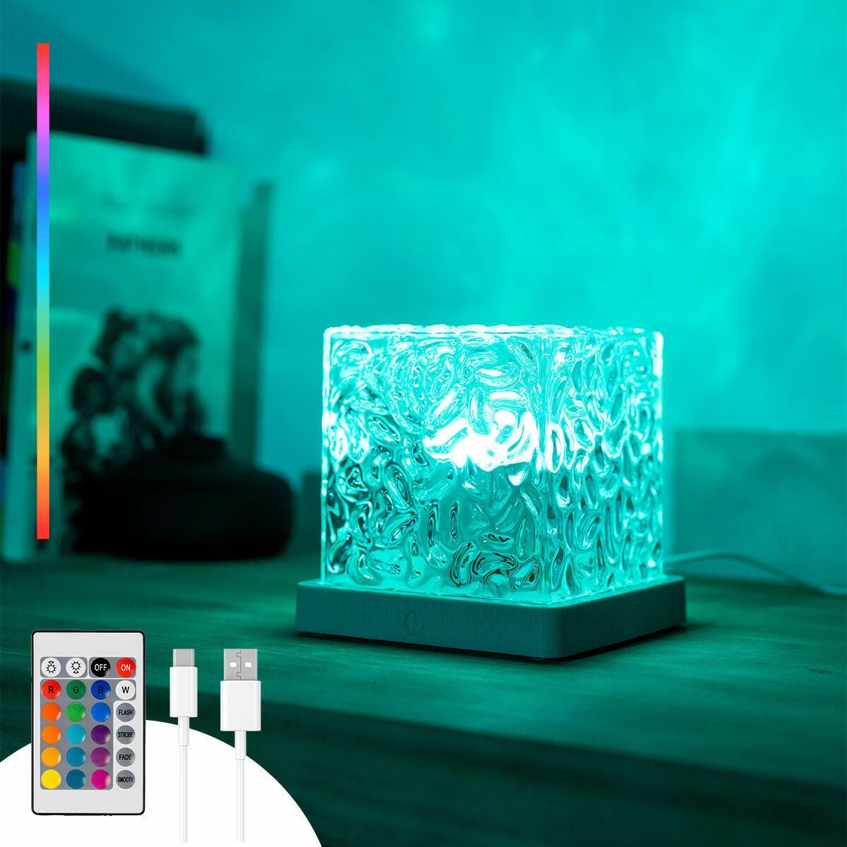 Lampade: InnovaGoods Aurora Borealis LED-Projektor – Nuovo e nell'imballaggio originale da Rotkreuz venduto da RoseAss 2