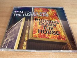 Tom Jones And The Cardigans – Burning Down The H - Single CD