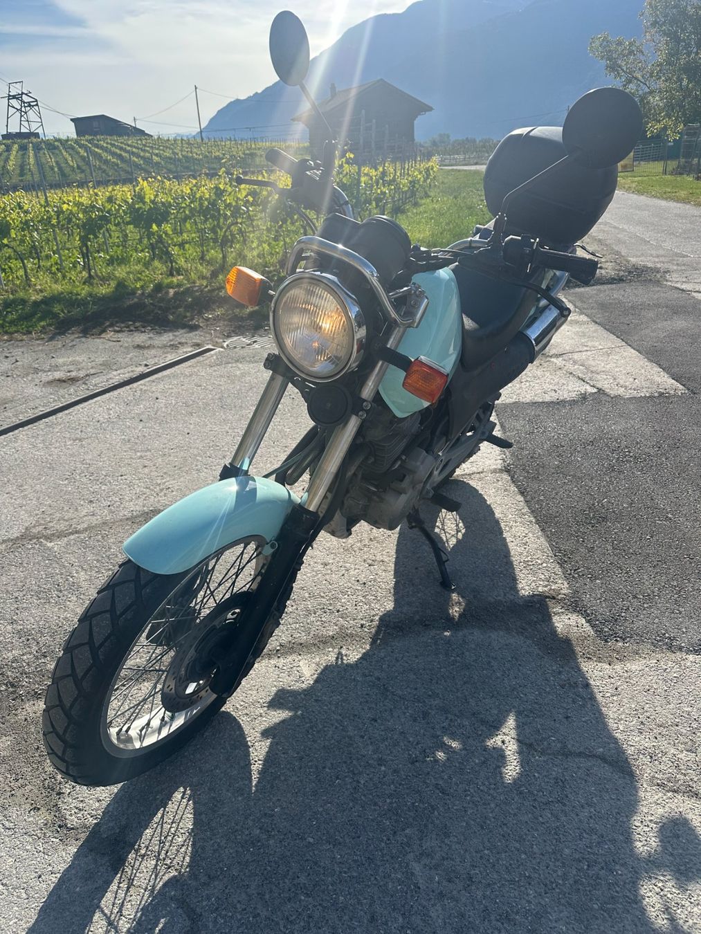 Honda Enduro: Honda SLR 650 – Gebraucht aus Fully von Benur 2