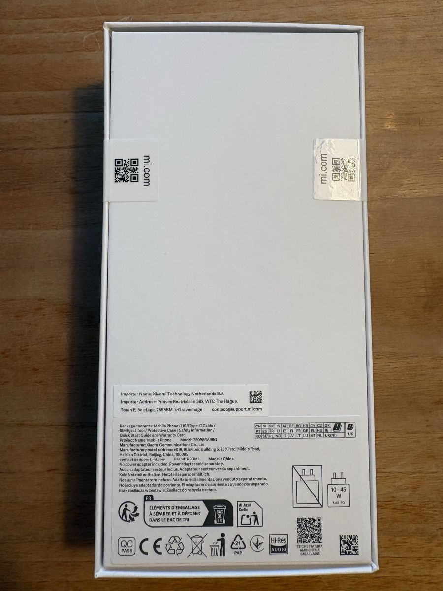 Xiaomi Portables: Xiaomi Redmi Note 15 NEU – Neuf avec emballage d'origine à Zürich par Condor22 1
