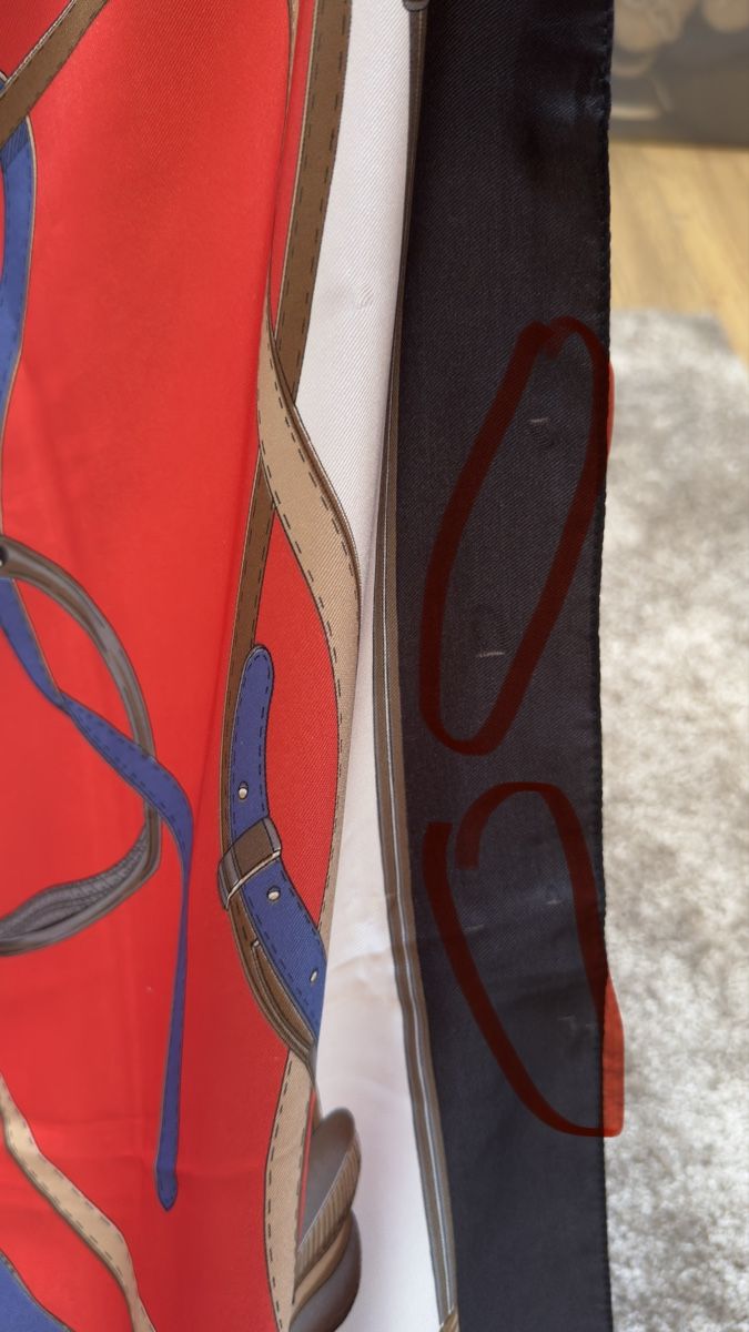 Foulard & Sciarpe: Foulard Carré Halstuch 76x77 – Usato da Vuippens venduto da Anna_as 4