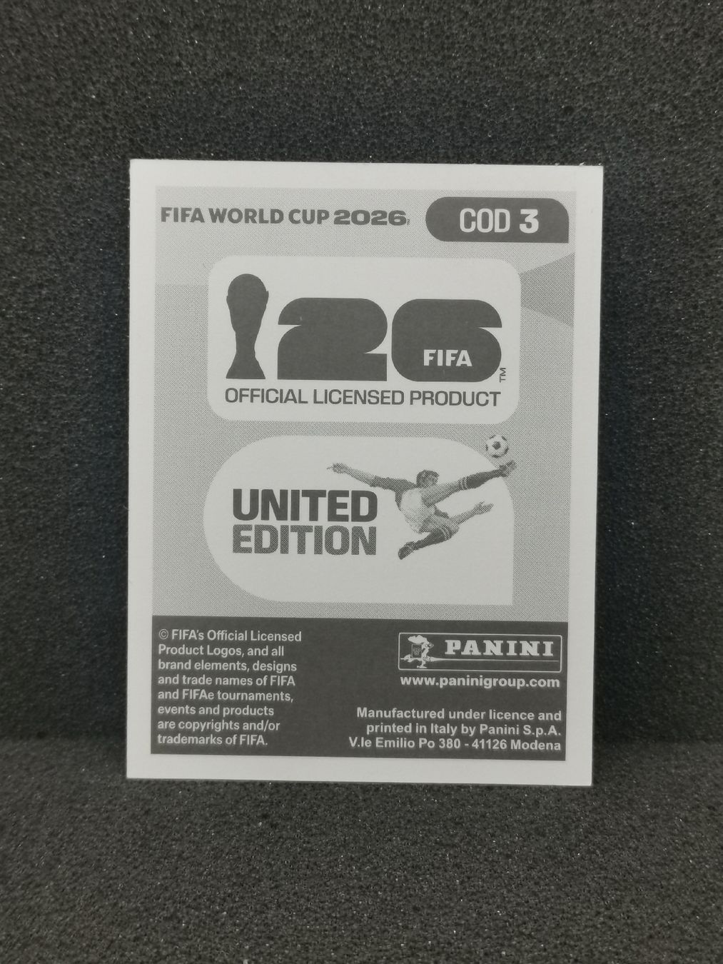 Panini Carte collezionabili: Panini Wm 2026 Sticker :Aaron Wan-Bissaka Cod 3 – Usato da Einsiedeln venduto da sza_588x 1