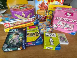 Verschiedene Kinderspiele Konvolut gebraucht
