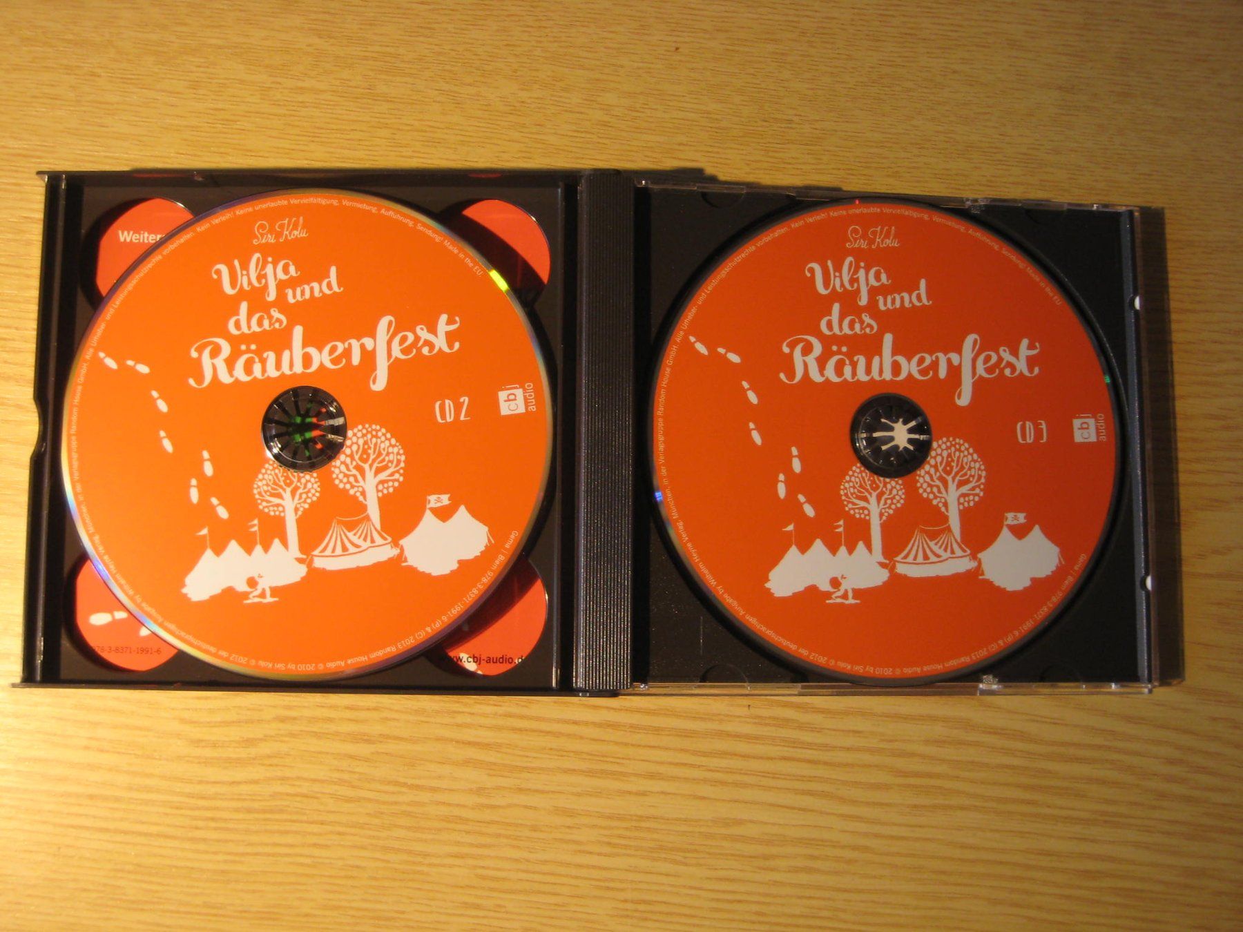 Livres audio: 3 CD's - Vilja und das Räuberfest – D'occasion à Greifensee par Janali01 3