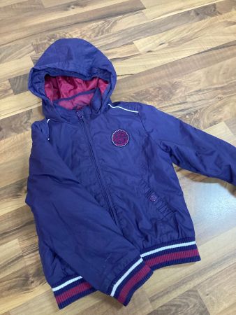 Winterjacke Mädchen, violett, Gr. 128