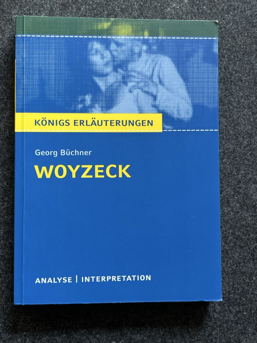 Libri: Book Georg Büchner WOYZECK Analyse Interpretation – Usato da LUZERN venduto da Zhin369