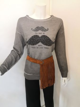 🤩MANGO PULLOVER GRAU & STRASS NEU & D&G P.