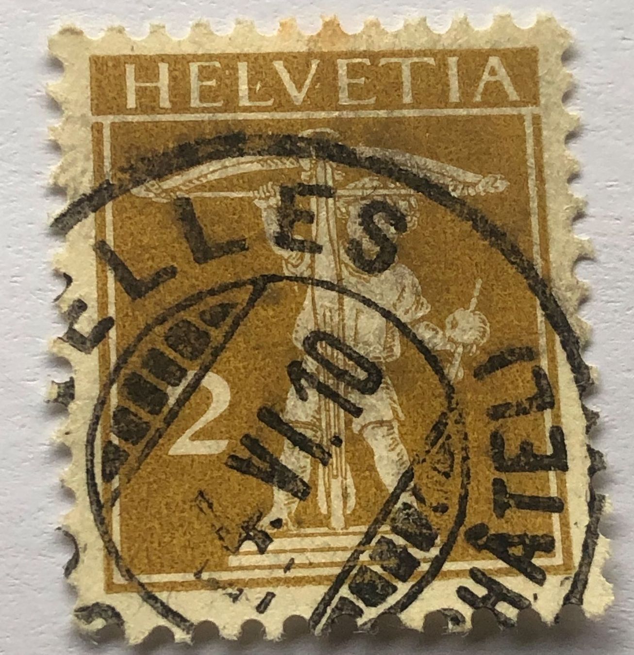 Tutti i francobolli: Tellknabe mit Vollstempel – Usato da Aarau venduto da Billa007