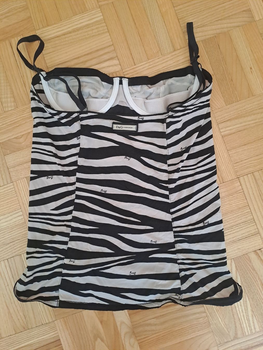 Dolce & Gabbana Top: D&G Zebra Corset Top 70B – Usato da Wädenswil venduto da FrieBro 2
