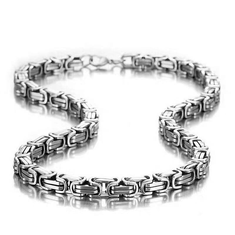 Catenine: Edelstahl Halskette Kette 8mm 50cm – Nuovo e nell'imballaggio originale da Uerkheim venduto da Kaufoption 1