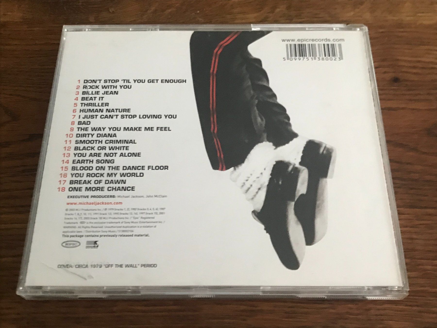 CDs: MICHAEL JACKSON - Number Ones - CD – Gebraucht aus Buchs AG von Archie 1