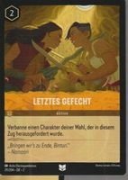 TCG LORCANA FLUTGESTALTEN ( 2ROF ) De 29 Letztes Gefecht