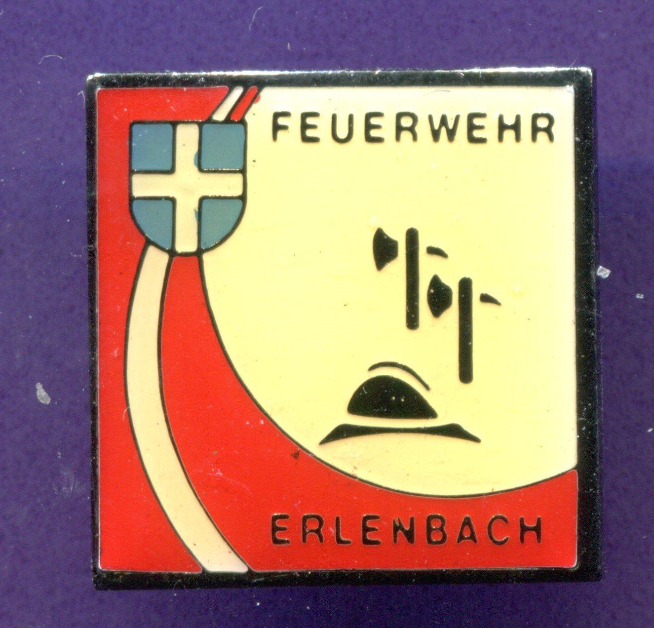 Plaketten & Abzeichen: Feuerwehr  ERLENBACH – Gebraucht aus Winterthur von Sammleroase