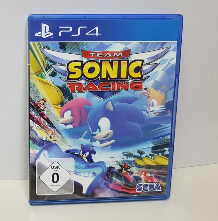 Team Sonic Racing Rennen in Höchstgeschwindigkeit PS4