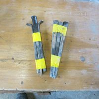 Keile zum Spalten von Steinebläöcken