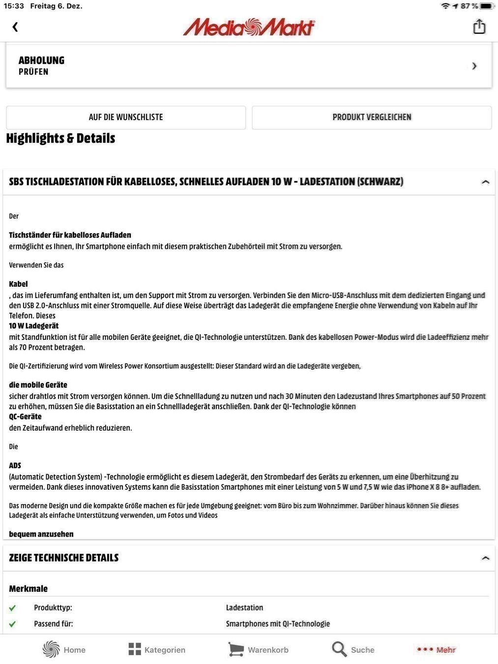 Caricabatterie: Ladestation iPhone – Usato da Rüthi (Rheintal) venduto da Many2369 3