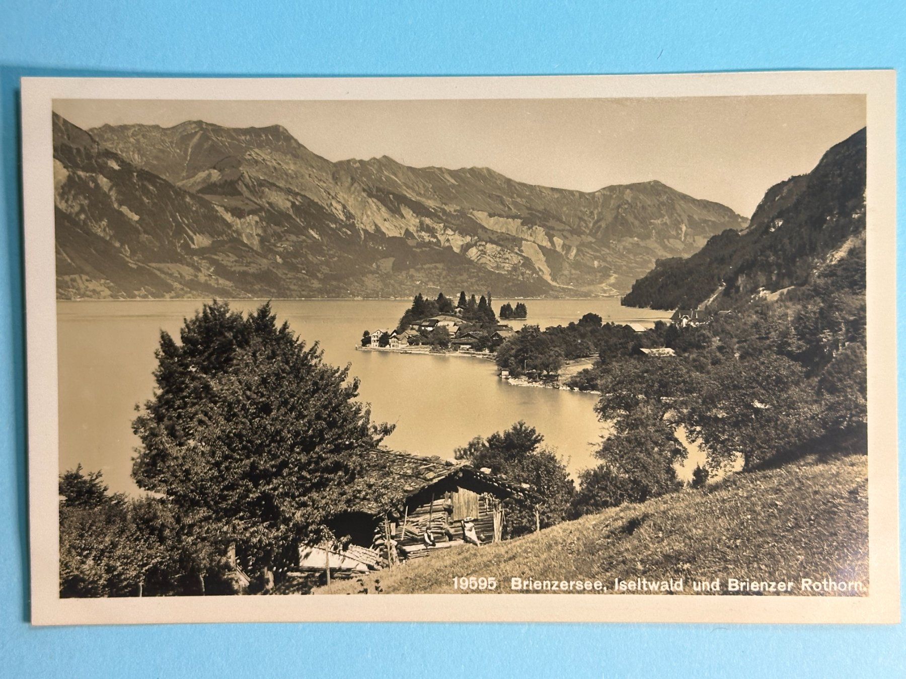 Ansichtskarten: Brienzersee, Iseltwald und Brienzer Rothorn – Gebraucht aus Steg VS von _vinci_