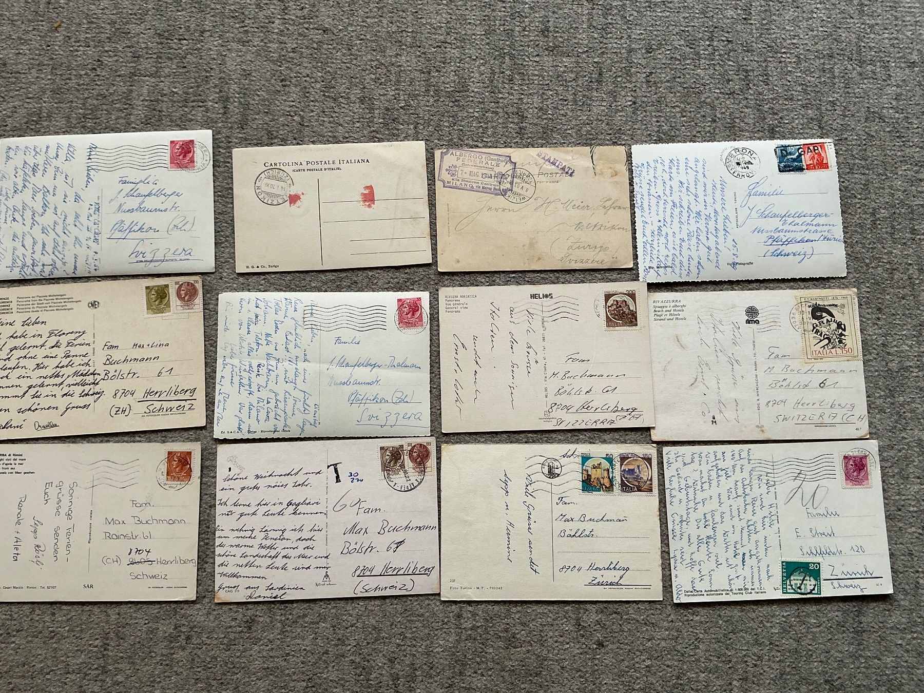 Cartoline postali: Alte Ansichtskarten Italien, 12 Stk. – Usato da Jona venduto da Jancy60 5