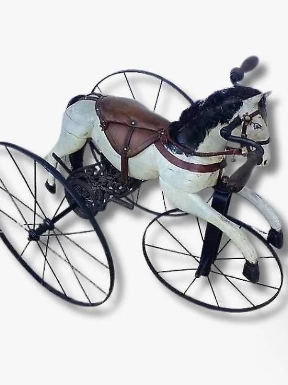 Jouets: Antikes Spielzeug Velociped Dreiradrössli Frankreich – D'occasion à Eglisau par mar_5rn2
