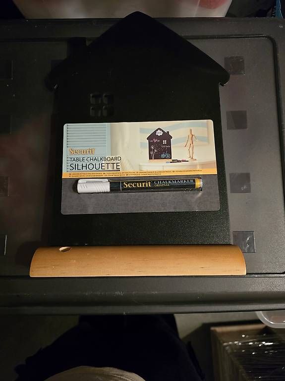 Tutte le decorazioni: Securit Tischkreidetafel Silhouette Haus – Nuovo e nell'imballaggio originale da Lenzburg venduto da Focus_92