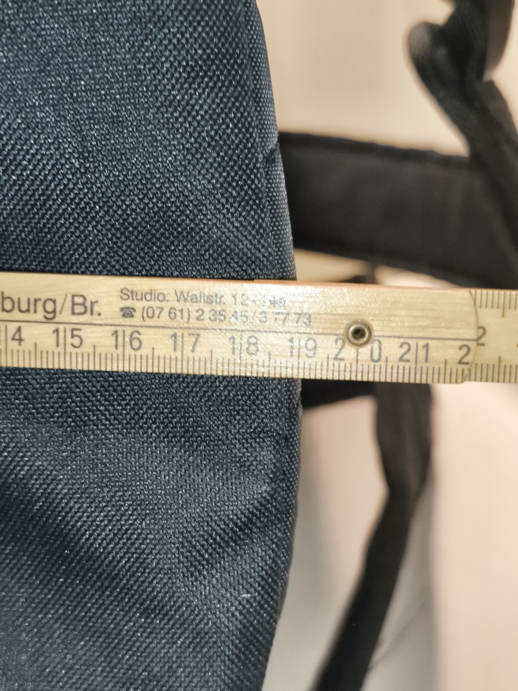 Nike Zaini: Nike Rucksack schwarz-grau, (em77) – Usato da Künten venduto da Schnaepplihuus 9