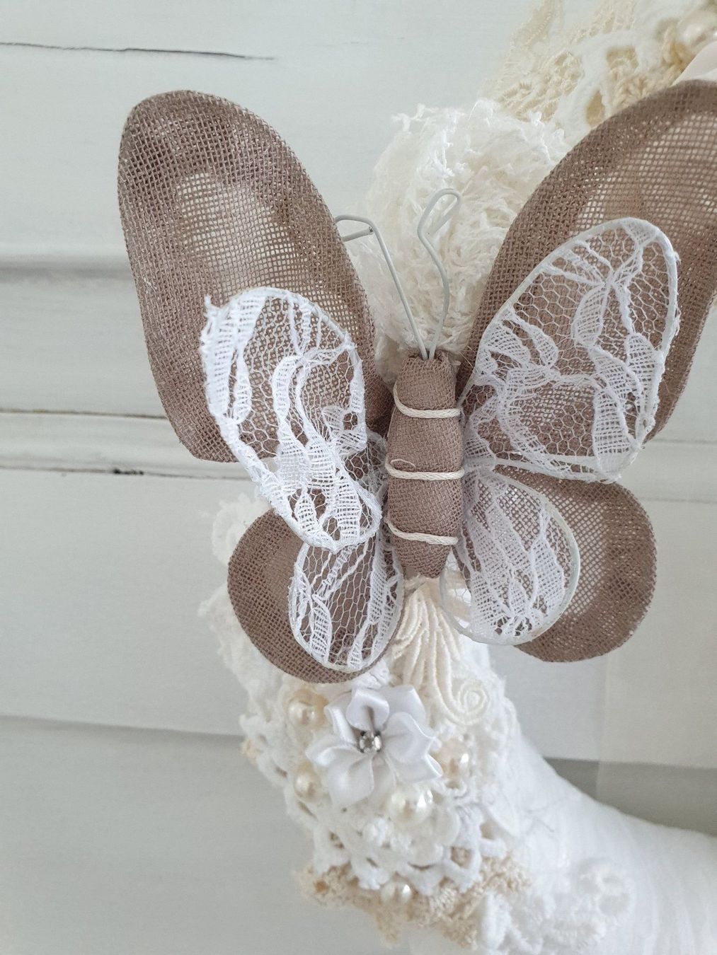 Alle Dekorationen: Geschenk Kranz Shabby Chic Dekokranz Muttertag Türkranz – Neu und originalverpackt aus Gossau ZH von Goes05 5