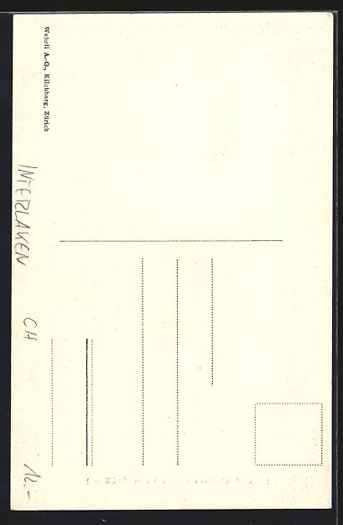 Cartes postales: Interlaken, Das Restaurant Harder-Kulm – D'occasion à Berlin par bartko-reher 1