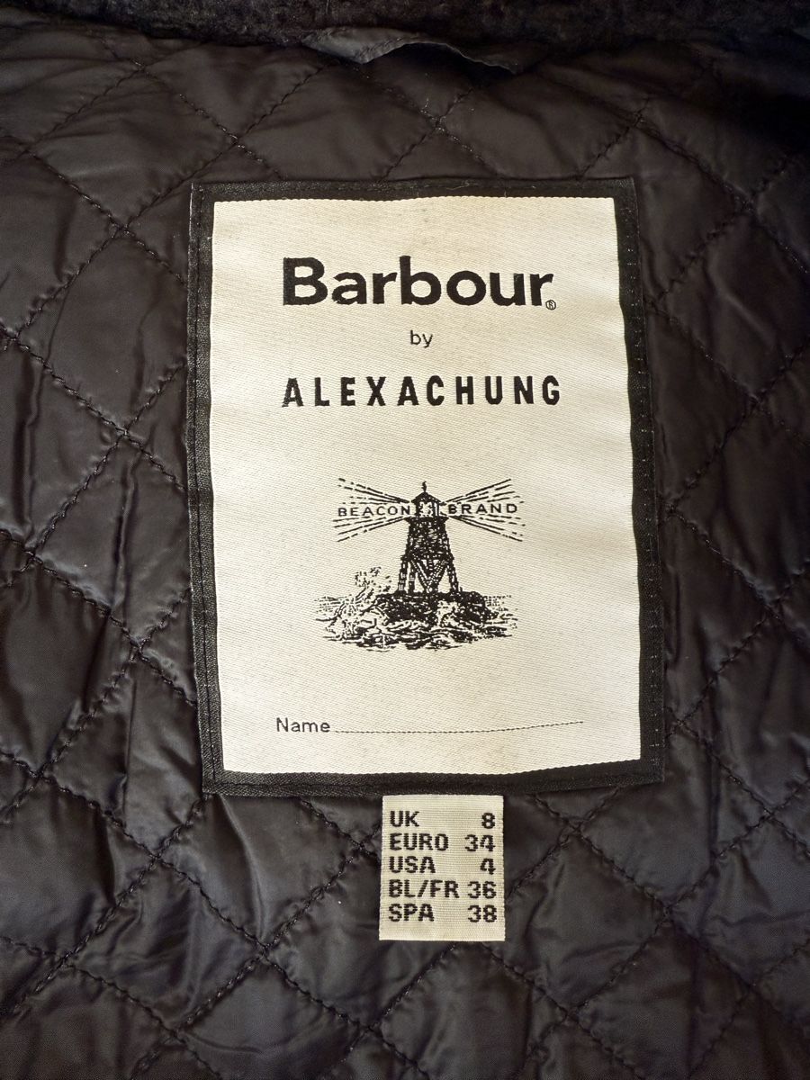 Giacche: Barbour x Alexa Chung Black Jacket – Usato da Corsier-sur-Vevey venduto da Kristina.Nova 5
