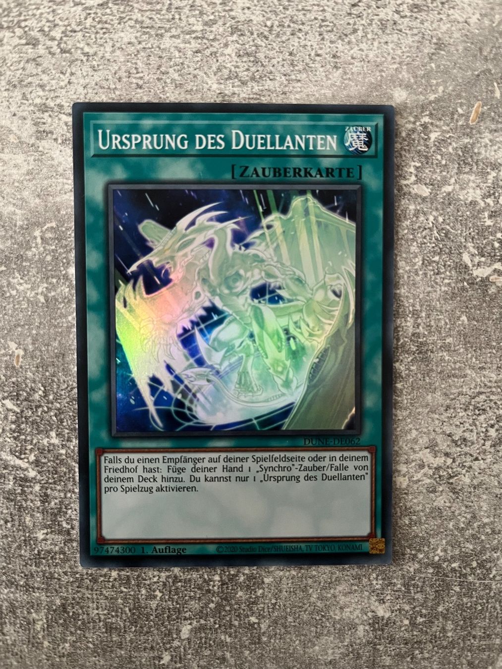 Yugioh Carte collezionabili: Ursprung des Duellanten (DUNE-DE062), Super Rare – Nuovo (secondo la descrizione) da Gränichen venduto da Pauli94
