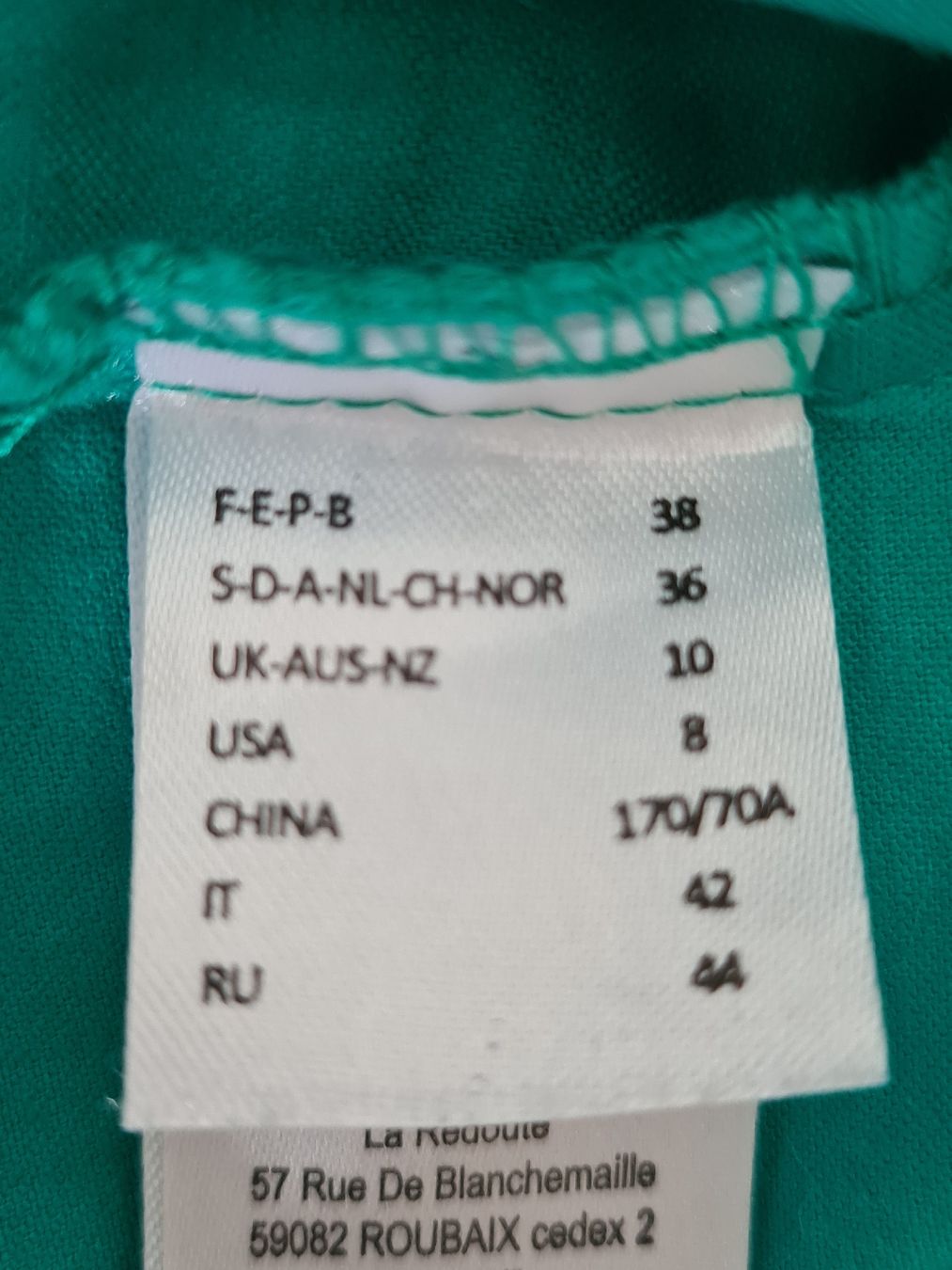 La Redoute Gonne: Rock La Redoute, Gr.S 36, Baumwolle, türkis – Usato da KRIENS venduto da Franzy_Blond10 3