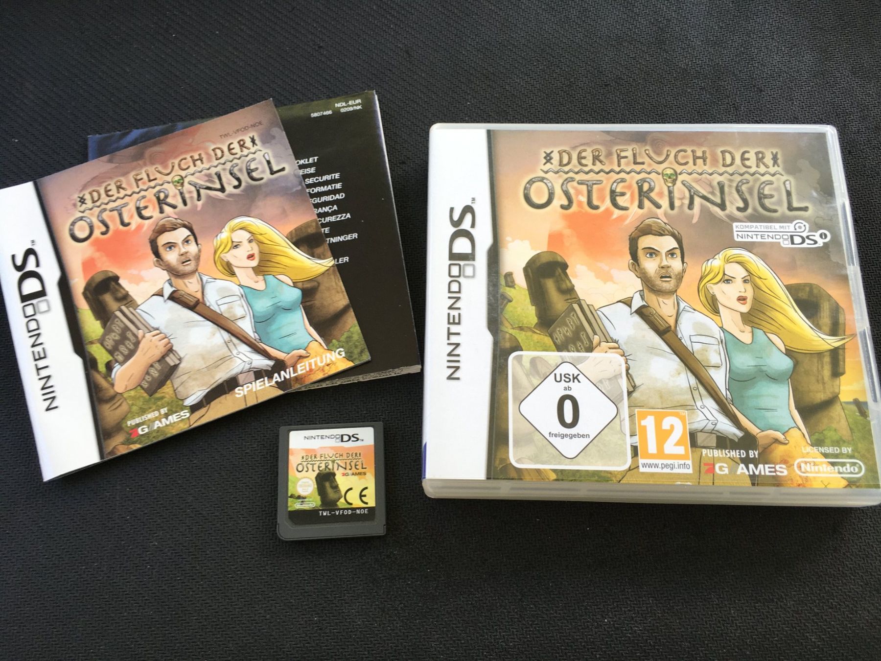 Nintendo Giochi: Der Fluch der Osterinsel - Nintendo DS – Usato da St.Gallen venduto da Punktchen01