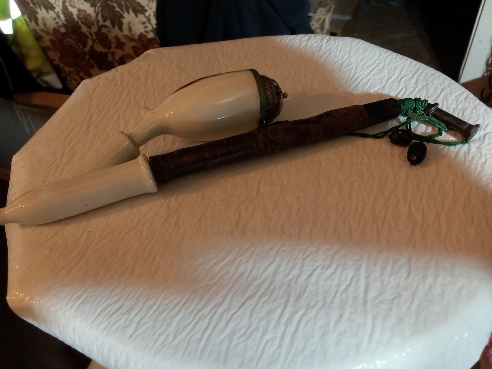 Pipe & Accessori: Antike Pfeife mit Jagdmotiv. – Usato da Ballwil venduto da Lunahimmel 3