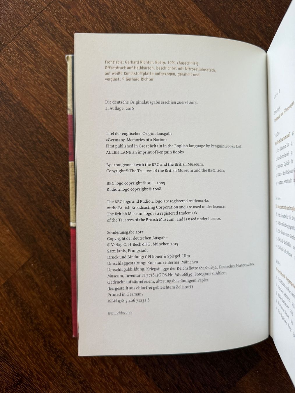 Libri: Buch Deutschland Erinnerungen einer Nation – Usato da Ennetbaden venduto da miboo 3